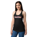 Women’s fitted racerback tank top